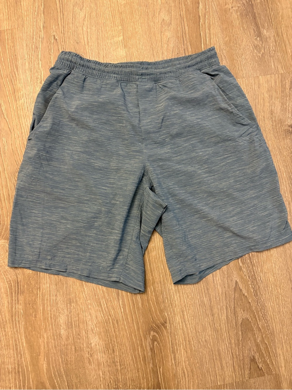 lululemon athletica Men's Light Blue Athletic Shorts